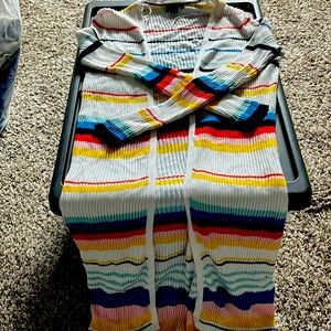 Vintage long below knee length sweater